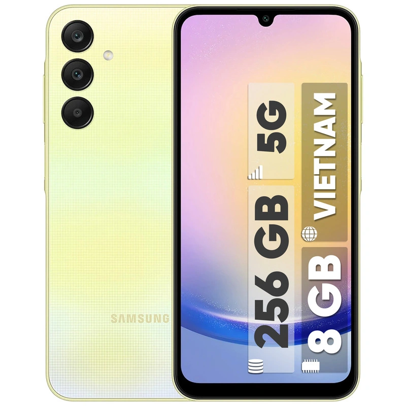 گوشی موبایل Samsung مدل Galaxy A25 5G (RAM 8) ظرفیت 256GB - (ویتنام) به همراه شارژر